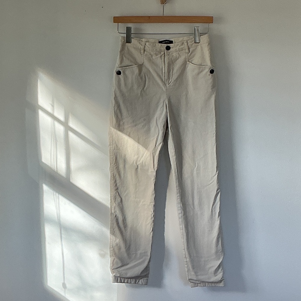 Isabel Marant Light Beige Chinos